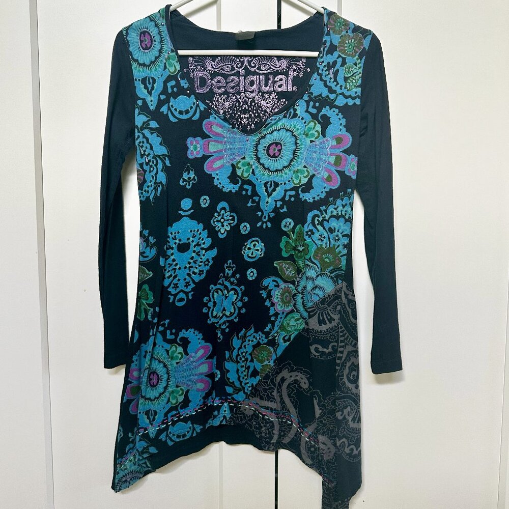 Desigual Long Sleeve Tunic S
